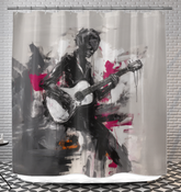 Urban Abstract Shower Curtain